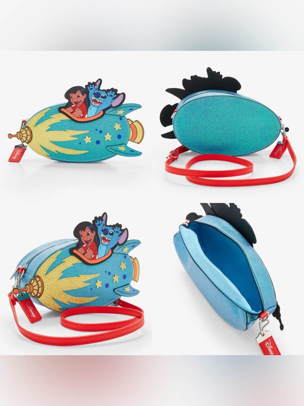 NWOT Disney Lilo & Stitch Rocket Ship Ride
Crossbody Bag